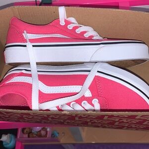 pink kids vans